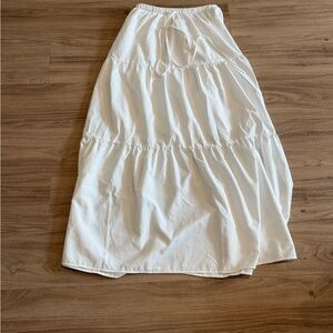 White Tiered Skirt (NWT!!)